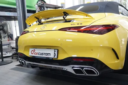 SL 63 AMG - V8 사운드 완벽 업그레이드, 중통 모듈 작업기 / 서울 동작