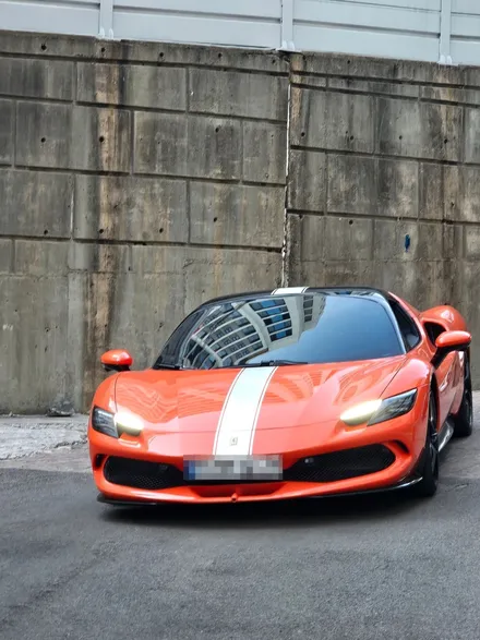 페라리 296 GTS 배기 튜닝, 가변 모듈 작업 진행하였습니다. / 서울 동작