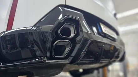 BMW XM 조용했던 순정 배기음, 배기 튜닝으로 확실하게 세팅하였습니다. / 서울 동작