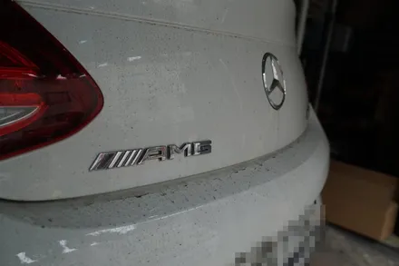 벤츠 W205 C63AMG 배기 튜닝 온/오프 가능한 가변 배기 시스템 순정 가변 버튼 연동 작업 / 서울 동작