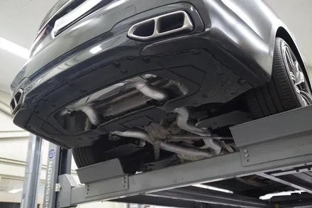 BMW M760li , 12기통 끝판왕 배기 사운드 가변 배기 튜닝 세팅 / 서울 동작