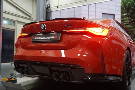 BMW G82 M4컴페티션, M4가 M4했다...! 끝짱나는 배기음 / 서울 동작
