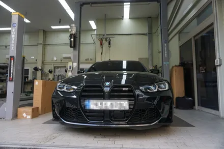 BMW G80 M3 컴페티션 배기 튜닝 하늘아래 이런 팝콘 배기음이..? 완벽합니다..! / 서울 동작
