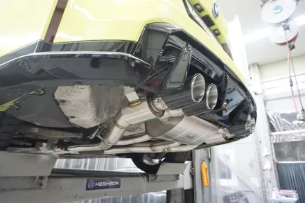 BMW M4 컴페티션 환상적인 팝콘 배기음 브릴란테 가변 배기 구조변경 면제 / 서울 동작구