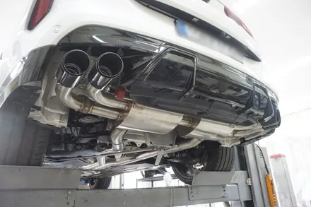 신형 페이스리프트 BMW X6 M컴페티션 브릴란테 가변 배기 튜닝 진행하였습니다. / 서울 동작구