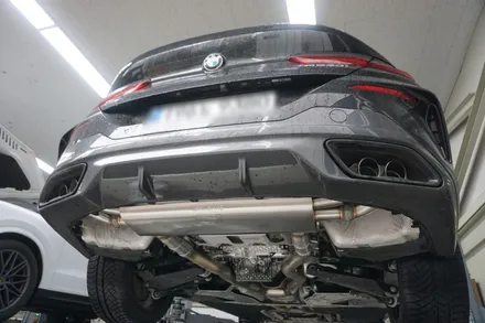 BMW M850i 진리의 V8 배기 튜닝 구조변경X 브릴란테 가변 배기 / 서울 동작구