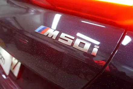 BMW X6 M50i 8기통 배기 튜닝 구조변경 필요 없는 브릴란테 가변 배기 진행하였습니다. / 서울 동작구