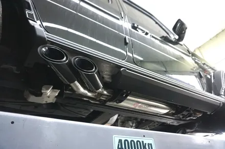 벤츠 W464 G63AMG 배기 튜닝 구조변경X 브릴란테 가변 배기 튜닝 진행하였습니다. / 서울 동작구