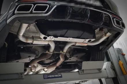 벤츠 S63AMG 쿠페 천둥 저리가라 배기 사운드 중통 앤드 풀배기 세팅 / 서울 동작