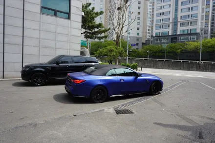 BMW G82 M4 컴페티션 컨버터블 ㅎㄷㄷ한 끝짱나는 팝콘배기음 / 서울 동작