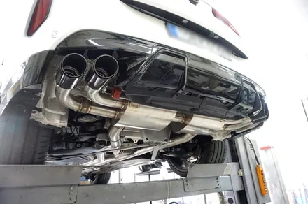 신형 페이스리프트 BMW X6 M컴페티션 브릴란테 가변 배기 튜닝 진행하였습니다. / 서울 동작구