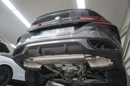 BMW M850i 진리의 V8 배기 튜닝 구조변경X 브릴란테 가변 배기 / 서울 동작구