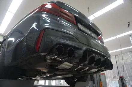 BMW F90 M5 배기 튜닝 브릴란테 가변 배기 시스템 장착 구조변경X / 서울 동작구