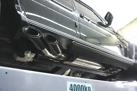 벤츠 W464 G63AMG 배기 튜닝 구조변경X 브릴란테 가변 배기 튜닝 진행하였습니다. / 서울 동작구