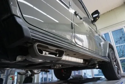 벤츠 W464 G63AMG , 명품 배기 아크라포빅 배기 튜닝 시공! / 서울 동작구