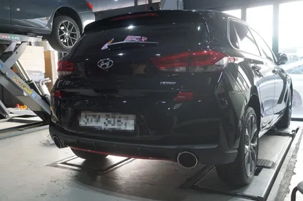 i30 N라인 배기튜닝 벨로스터N 순정 머플러 이식하기! 온/오프 가능한 확실한 세팅 / 서울 동작
