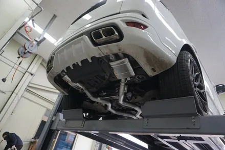 레인지로버스포츠 SVR 배기 튜닝 괴물 배기음 완성하였습니다 / 서울 동작