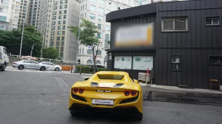 페라리 F8 스파이더 배기 튜닝 노비텍 가변 모듈 장착하였습니다. / 서울 동작구