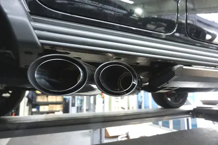 벤츠 W464 G63AMG 배기 튜닝 구조변경X 브릴란테 가변 배기 튜닝 진행하였습니다. / 서울 동작구