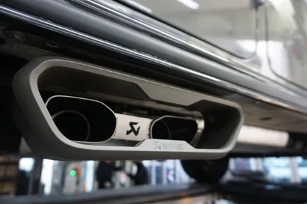 벤츠 W464 G63AMG , 명품 배기 아크라포빅 배기 튜닝 시공! / 서울 동작구