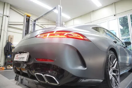 벤츠 GT63S AMG 배기 튜닝 V8 짜릿한 천둥 배기음 완성하였습니다. / 서울 동작구