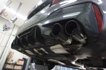 BMW F90 M5 배기 튜닝 브릴란테 가변 배기 시스템 장착 구조변경X / 서울 동작구