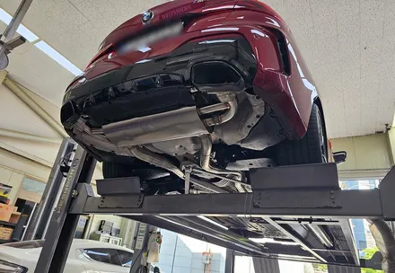M440i LCI 2 배기음 튜닝 구조변경 NO, 브릴란테 가변 배기 / 서울 동작