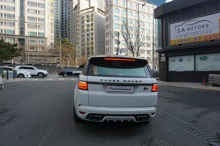 레인지로버스포츠 SVR 배기 튜닝 괴물 배기음 완성하였습니다 / 서울 동작