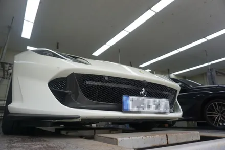 페라리 812 GTS 배기 튜닝, 12기통 자연흡기 완벽한 배기음을 확실하게 완성시켰습니다 / 서울 동작구