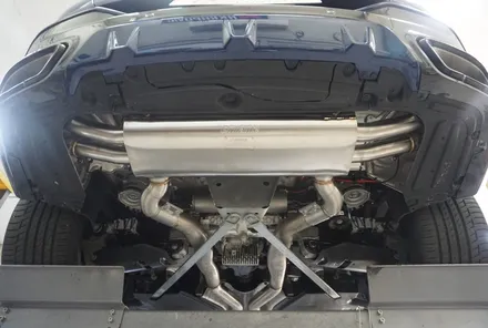 BMW X6 M50i 구조변경 필요 없는 배기 튜닝 브릴란테 가변 배기 시스템 장착 / 서울 동작구