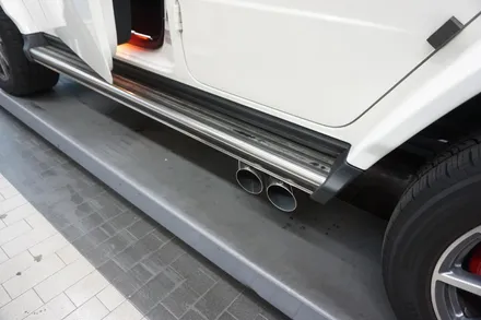 벤츠 G63AMG 배기 튜닝 제일 강력하게 키웠습니다. 상남자 배기음 커스텀 배기! / 서울 동작구