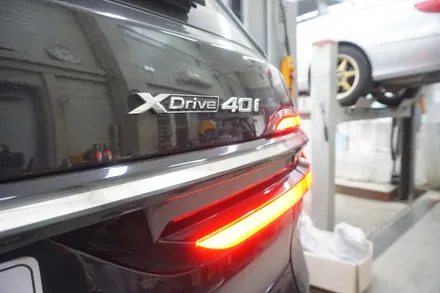BMW X7 40i 배기 튜닝 구조변경NO 브릴란테 가변 배기 시스템 적용하였습니다. / 서울 동작구