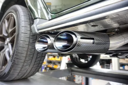 벤츠 W464 G63AMG V8 호랑이 배기 튜닝 구조변경 필요 없는 브릴란테 가변 배기 작업 진행하였습니다. / 서울 동작구