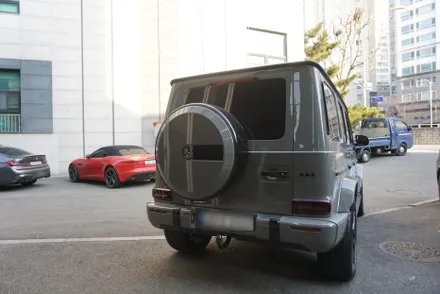 벤츠 W464 G63AMG , 명품 배기 아크라포빅 배기 튜닝 시공! / 서울 동작구