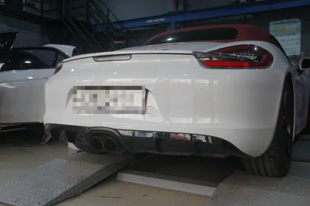 매력적인 사운드 포르쉐 박스터 981 GTS 카프리스토 배기시스템 장착 / 서울 동작