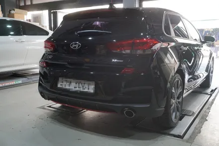 i30 N라인 배기튜닝 벨로스터N 순정 머플러 이식하기! 온/오프 가능한 확실한 세팅 / 서울 동작