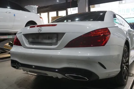 벤츠 SL400 배기튜닝 순정 액티브사운드와 배기음을 동시에 ! 완벽한 사운드를 구사하다 / 서울 동작