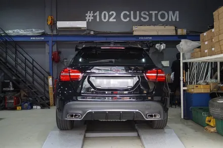 벤츠 GLA45AMG 배기 튜닝 유일의 존재로 완성 되는 배기 사운드 증폭 작업 / 서울 동작