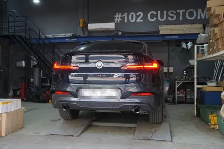 BMW G02 X4 완벽하고 현명한 배기 튜닝 져스트 (XHAUST) 액티브 사운드 장착! / 서울 동작