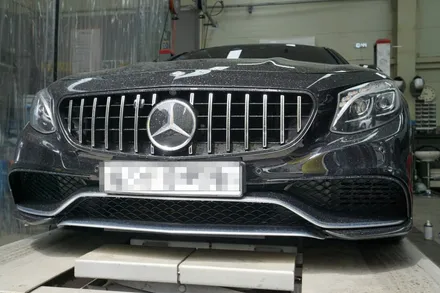 벤츠 S63AMG 쿠페 천둥 저리가라 배기 사운드 중통 앤드 풀배기 세팅 / 서울 동작