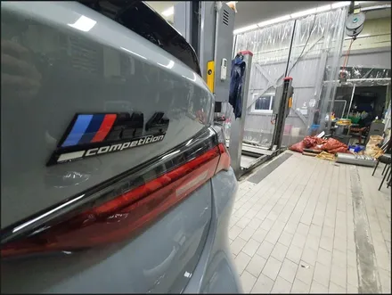 BMW 신형 G82 M4 컴페티션 배기튜닝 팝콘 사운드에 심멎했습니다! / 서울 동작