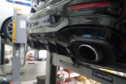 벤츠 A35AMG 국률 튜닝!! 중통 앤드 작업으로 확실한 AMG 사운드 완성 / 서울 동작