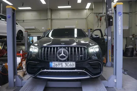 신형 벤츠 GLE63 S AMG  끝내주는 배기음 세팅과 독일 ASR 모듈 작업 완료! / 서울 동작