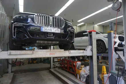 BMW X7 40i 배기 튜닝 아주 화끈하게 배기음 키웠습니다. 중통 앤드 가변 배기 세팅 / 서울 동작