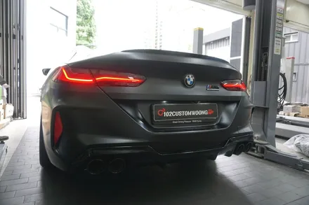 BMW M8 컴페티션 압도적 스포티함에 알맞은 세팅! 보펜 모듈 적용하였습니다. / 서울 동작