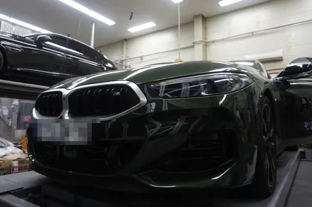 BMW 신형 M850i 그란쿠페 배기음이 미쳤습니다..! / 서울 동작