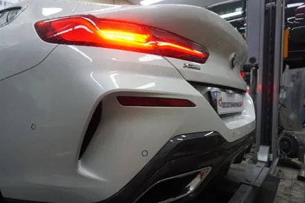 BMW 840i 스포티한 배기음의 완성은? 102커스텀 중통 작업입니다! / 서울 동작