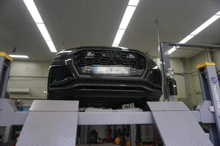 아우디 RSQ8 30% 증폭 배기 튜닝 V8 명품 배기 사운드 세팅하기 / 서울 동작