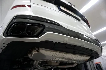BMW X7 M60i V8 괴물 배기음 튜닝 중통 , 모듈 작업 진행하셨습니다. / 서울 동작구