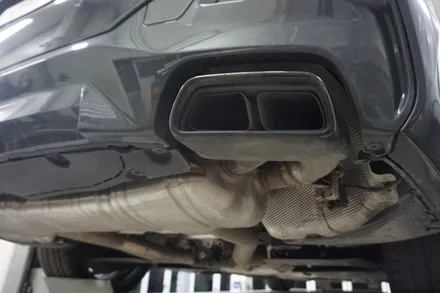 BMW M550i 배기 튜닝 제대로된 V8 배기음! 중통 보펜 모듈 작업했습니다 / 서울 동작구